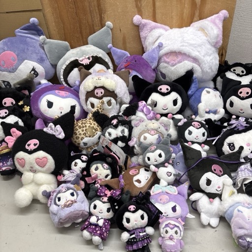 サンリオ クロミ ぬいぐるみ マスコット クロミちゃん Sanrio 大量 タグ付き有り まとめて