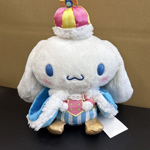 サンリオ シナモロール プリンスぬいぐるみ 王冠 マスコット