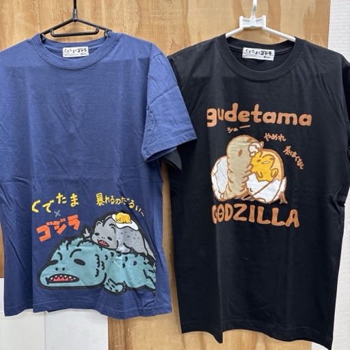 ぐでだま×ゴジラ 他 半袖Tシャツ UT Mサイズ